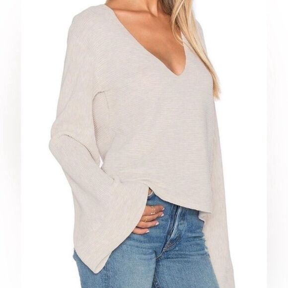 Free People Sweaters - Free people starman bell sleeve pullover sweater